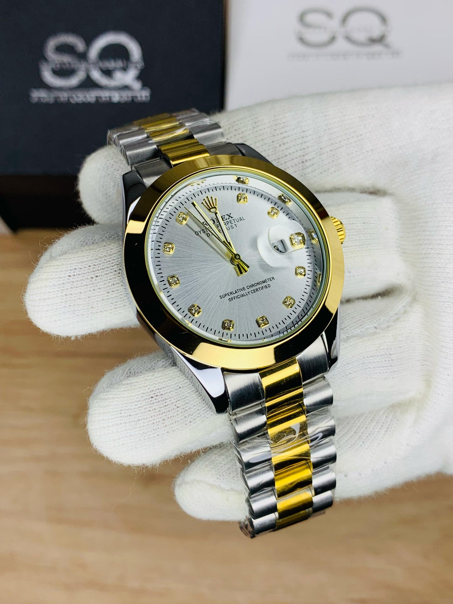 AAA Stone | Two Tone White
