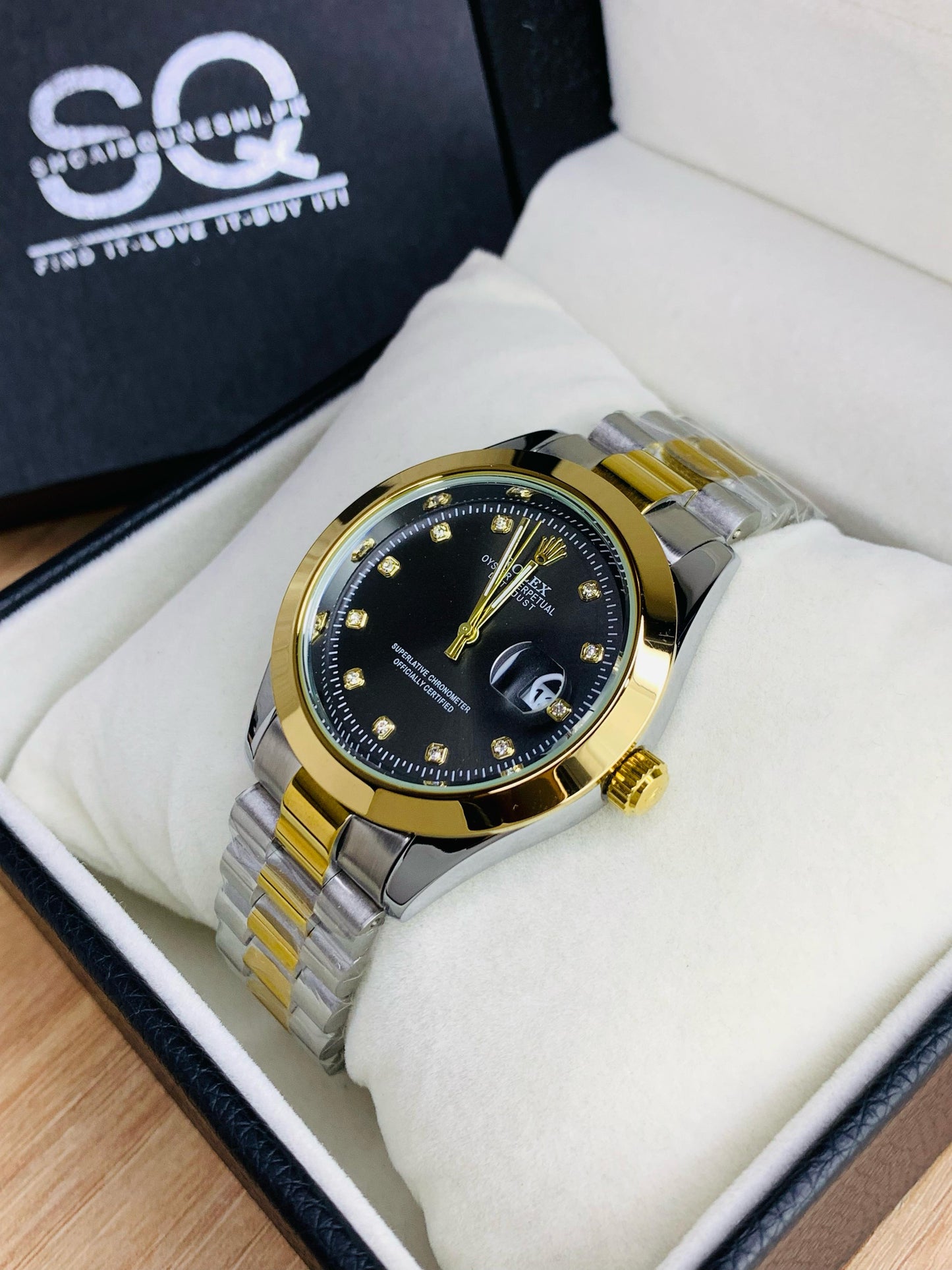 AAA Stone | Two Tone Black