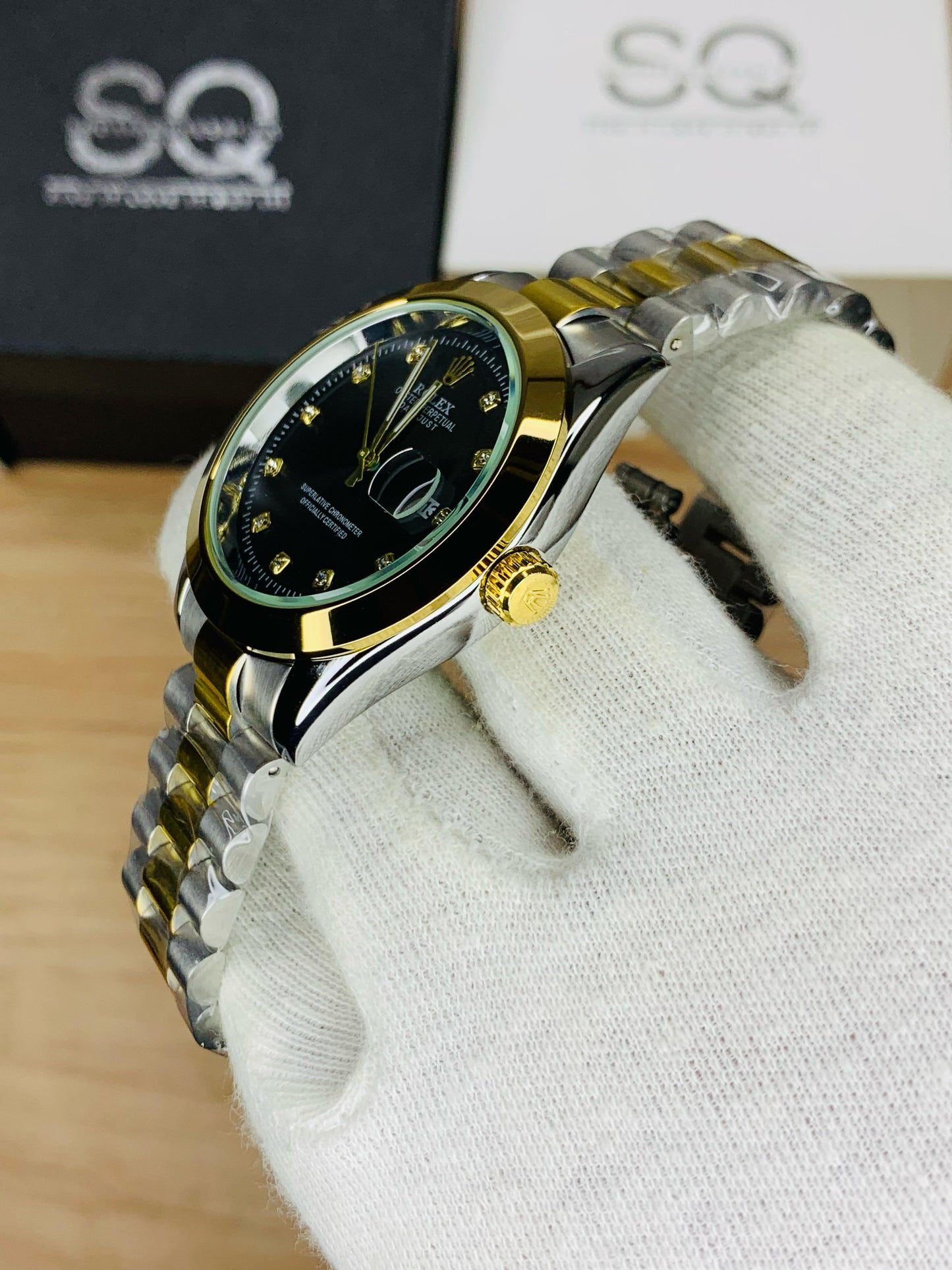 AAA Stone | Two Tone Black