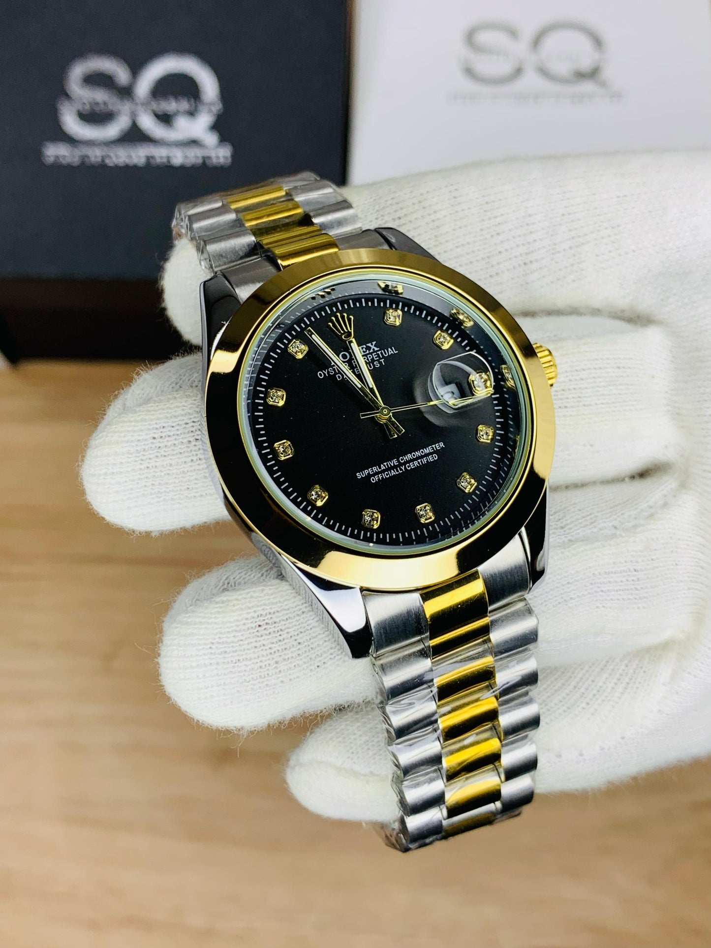 AAA Stone | Two Tone Black