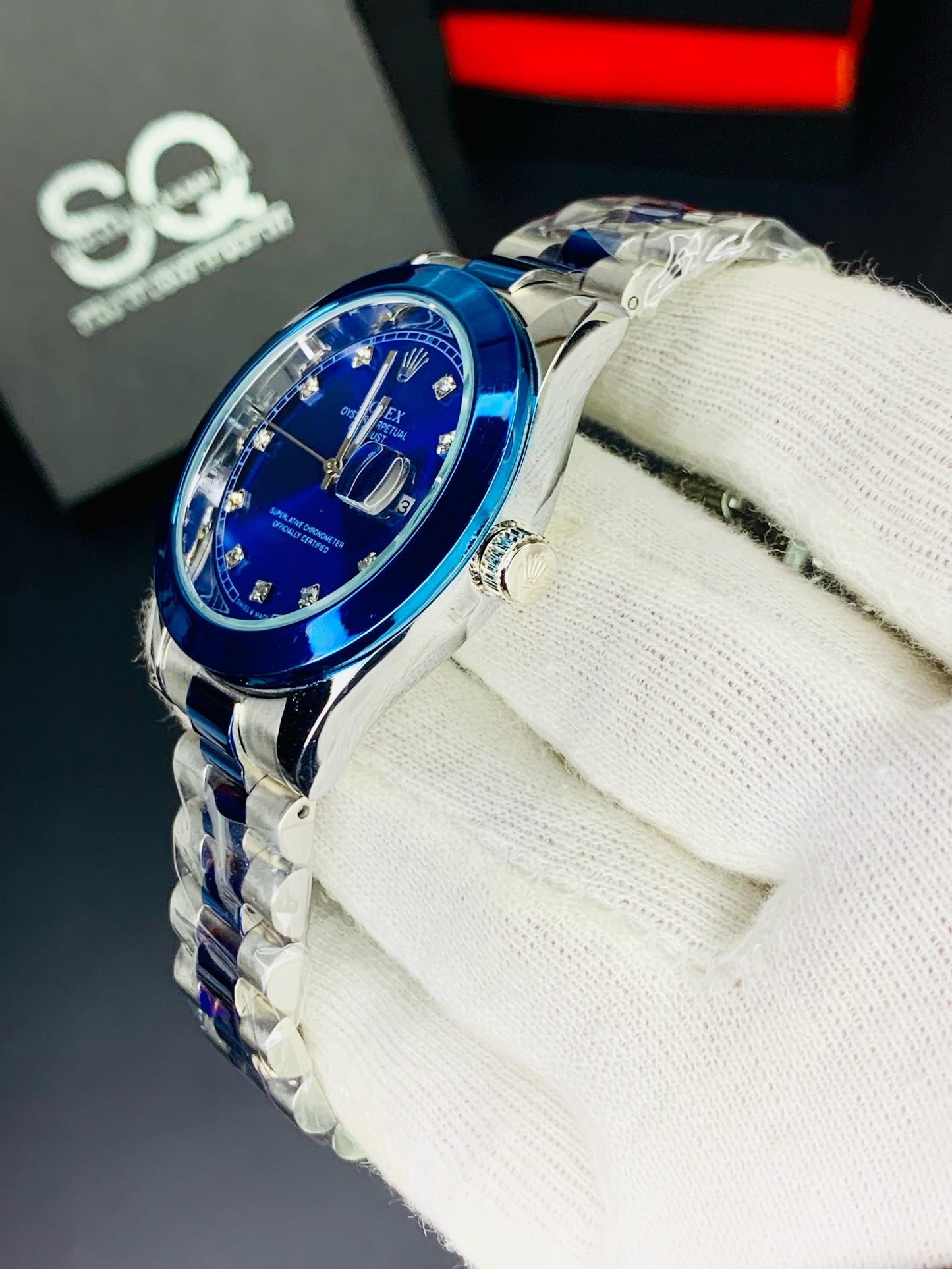 The Stone | Two Tone Blue