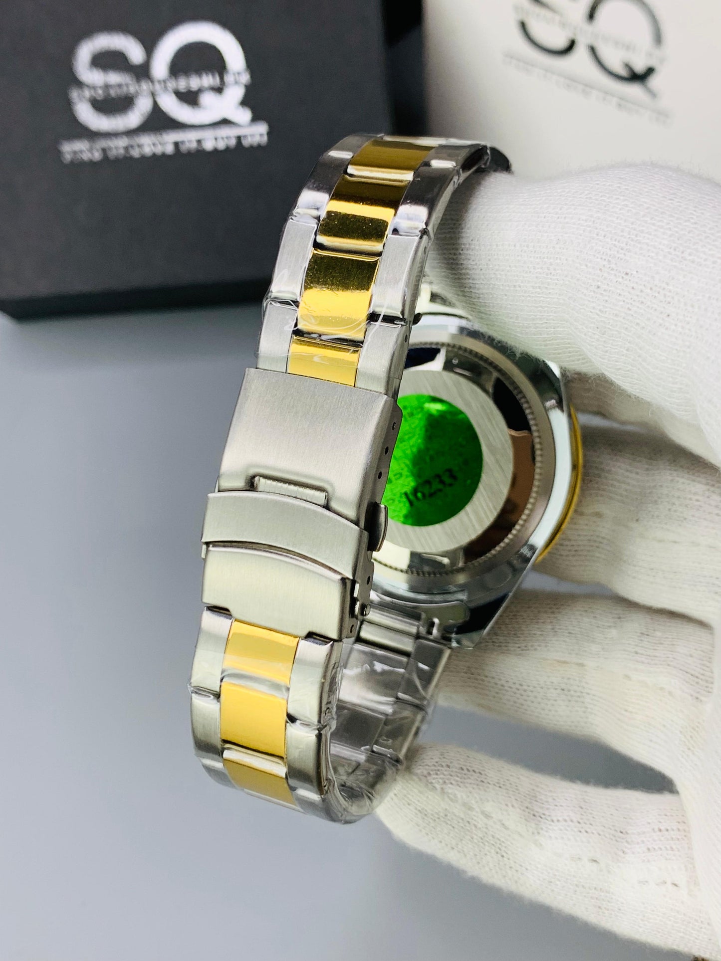 The Bezel Rotating | Two Tone Black