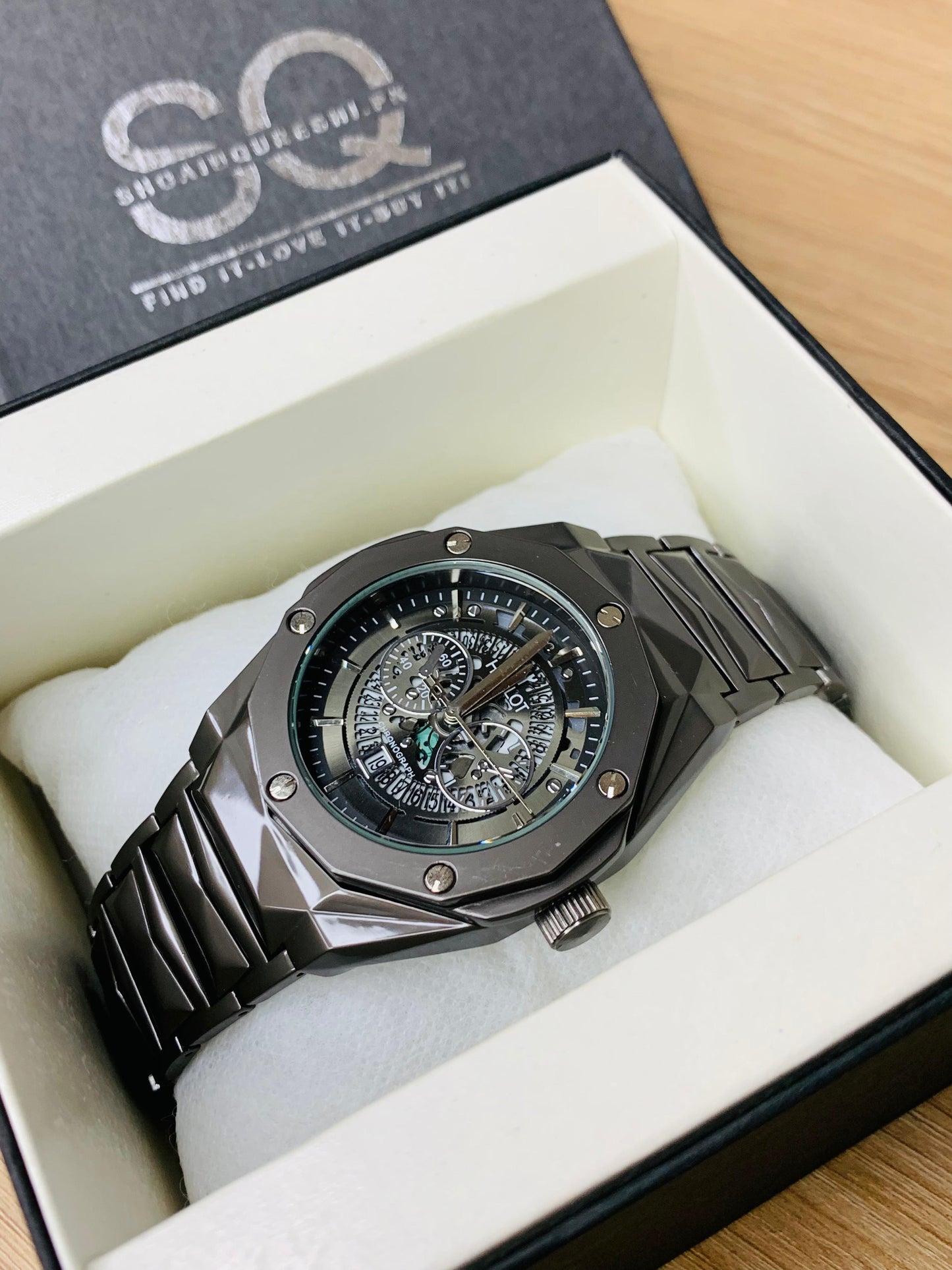 HB Diamond Cut | Full Black